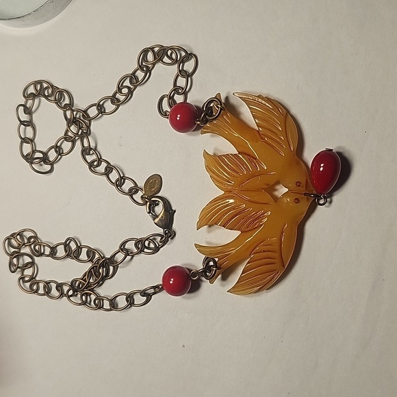 Unique Vintage Bakelite Necklace by Hotcakes Design - Picture 1 of 6
